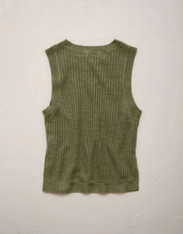 AE77 Linen Tank