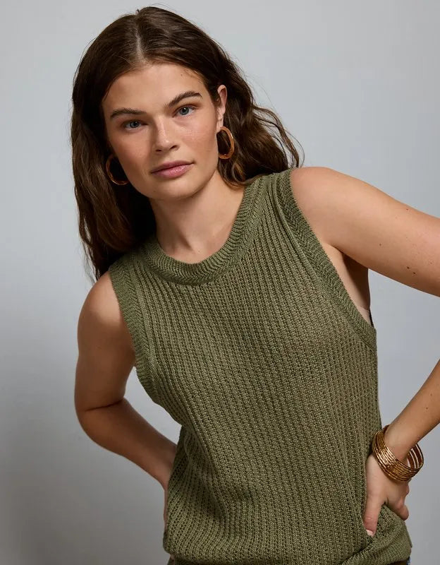 AE77 Linen Tank