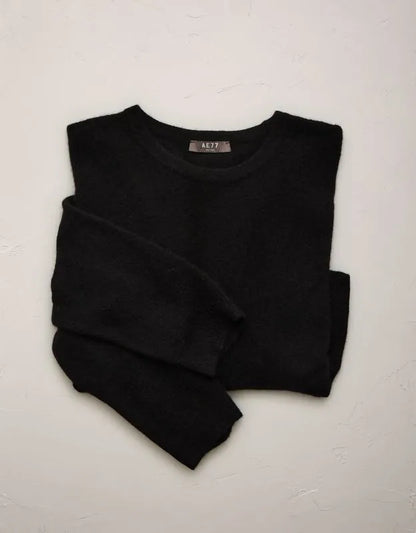 AE77 Cashmere-Blend Crew Neck Sweater
