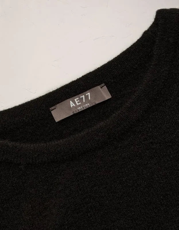 AE77 Cashmere-Blend Crew Neck Sweater