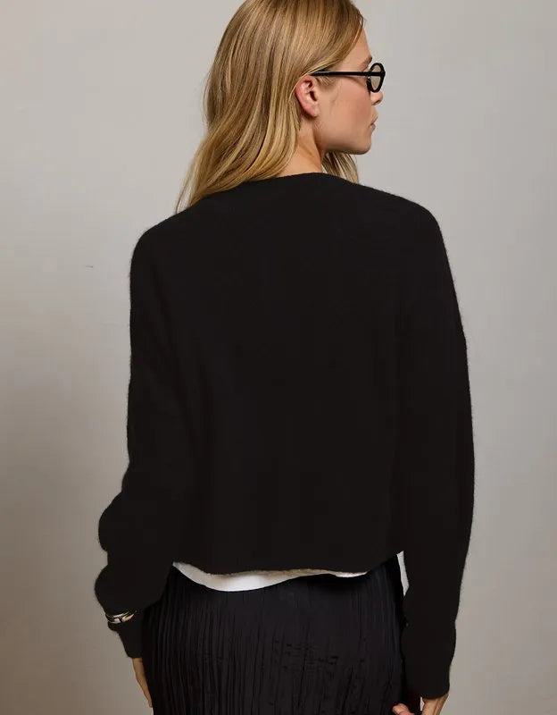 AE77 Cashmere-Blend Crew Neck Sweater