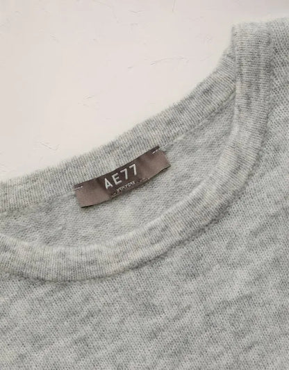 AE77 Cashmere-Blend Crew Neck Sweater