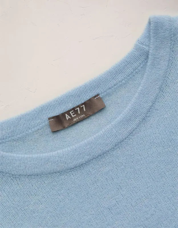 AE77 Cashmere-Blend Crew Neck Sweater