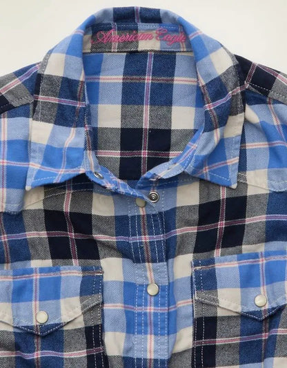 AE Throwback Flannel Button-Up Shirt