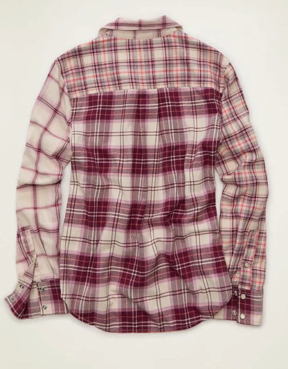 AE Throwback Flannel Button-Up Shirt