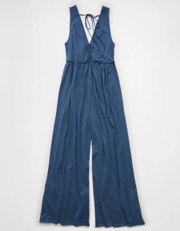 AE Sunchaser Knit V-Neck Jumpsuit