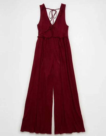AE Sunchaser Knit V-Neck Jumpsuit
