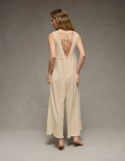 AE Sunchaser Knit V-Neck Jumpsuit
