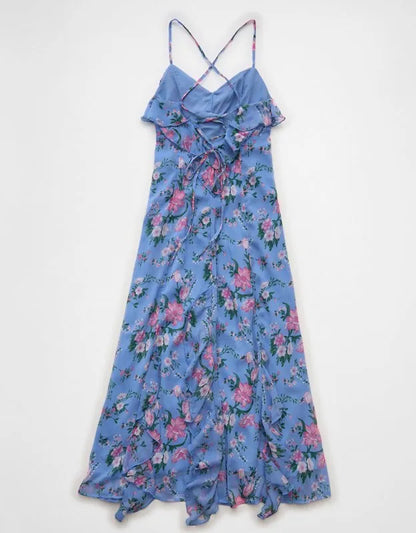 AE Tiered Ruffle Maxi Dress