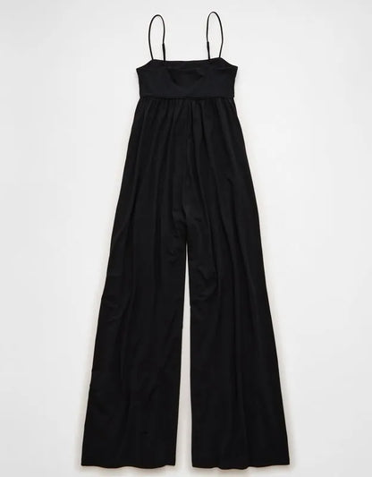 AE Knit Wide-Leg Jumpsuit