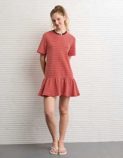 AE Drop-Waist Knit Mini Dress