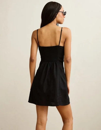 AE V-Neck Corset Mini Dress
