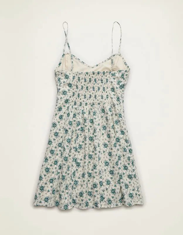 AE V-Neck Corset Mini Dress