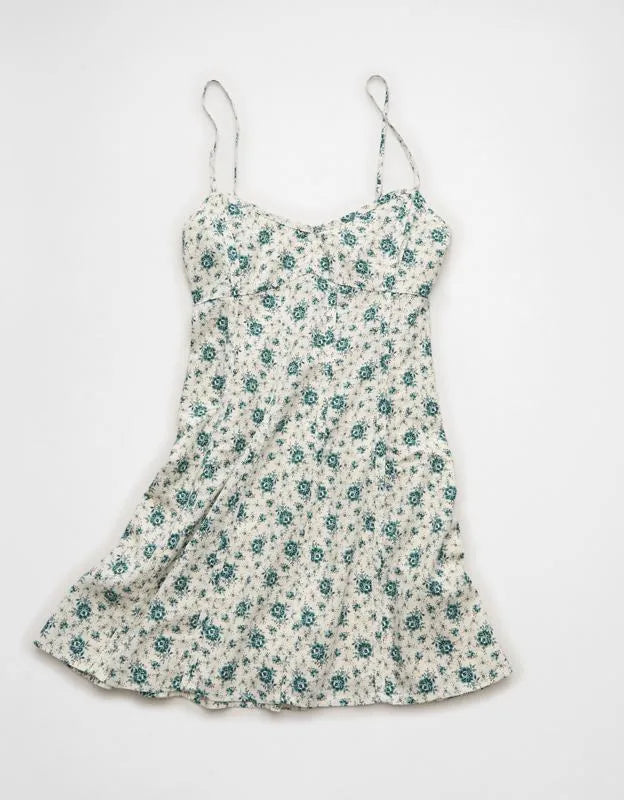 AE V-Neck Corset Mini Dress