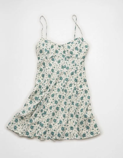 AE V-Neck Corset Mini Dress