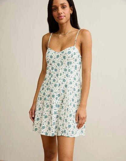 AE V-Neck Corset Mini Dress