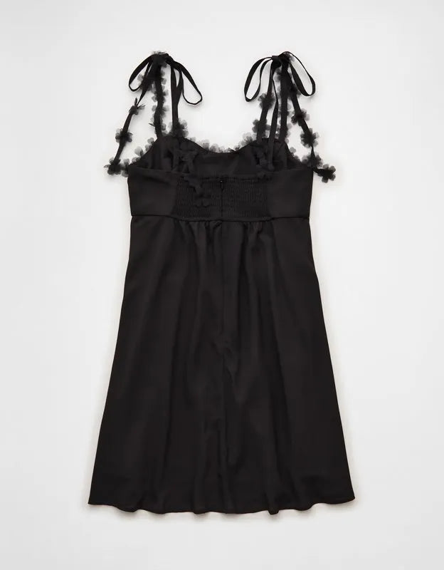 AE Floral Tie-Strap Mini Dress