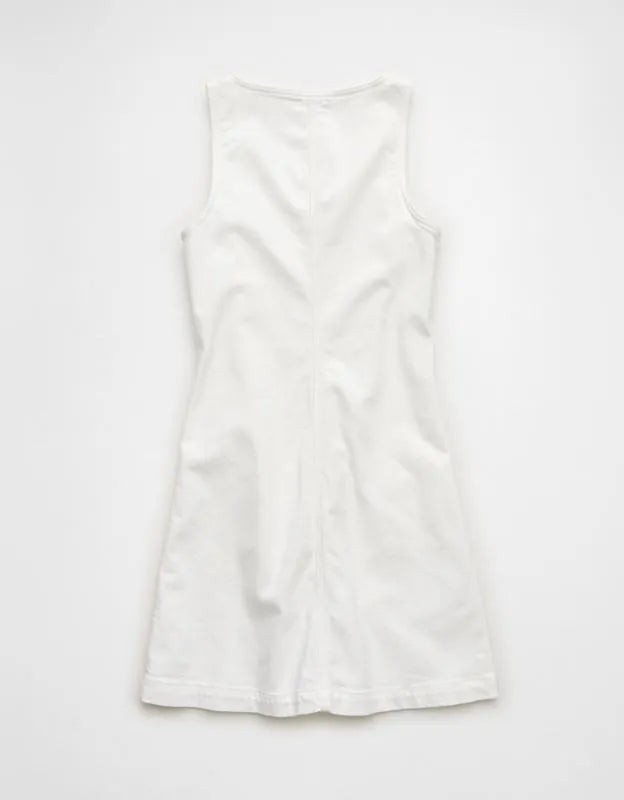 AE Denim Pinafore Mini Dress