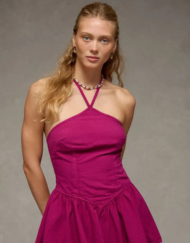 AE Halter Mini Dress