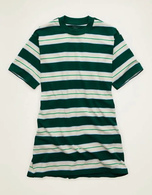 AE Knit Mini Shirt Dress