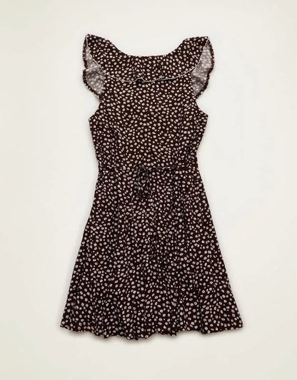AE Ruffle Collar Mini Dress