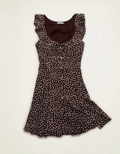 AE Ruffle Collar Mini Dress