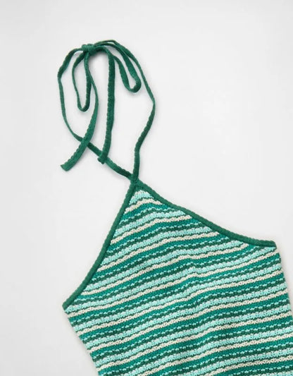 AE Sweater Halter Mini Dress