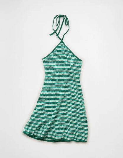 AE Sweater Halter Mini Dress