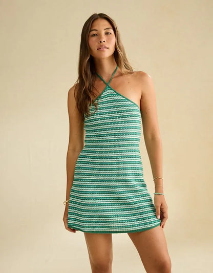 AE Sweater Halter Mini Dress