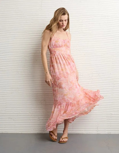 AE Sweetheart Tiered Maxi Dress