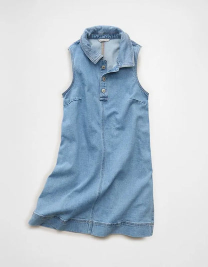 AE Denim Polo Mini Dress