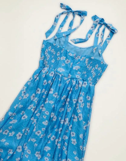 AE Scoop Neck Corset Midi Dress
