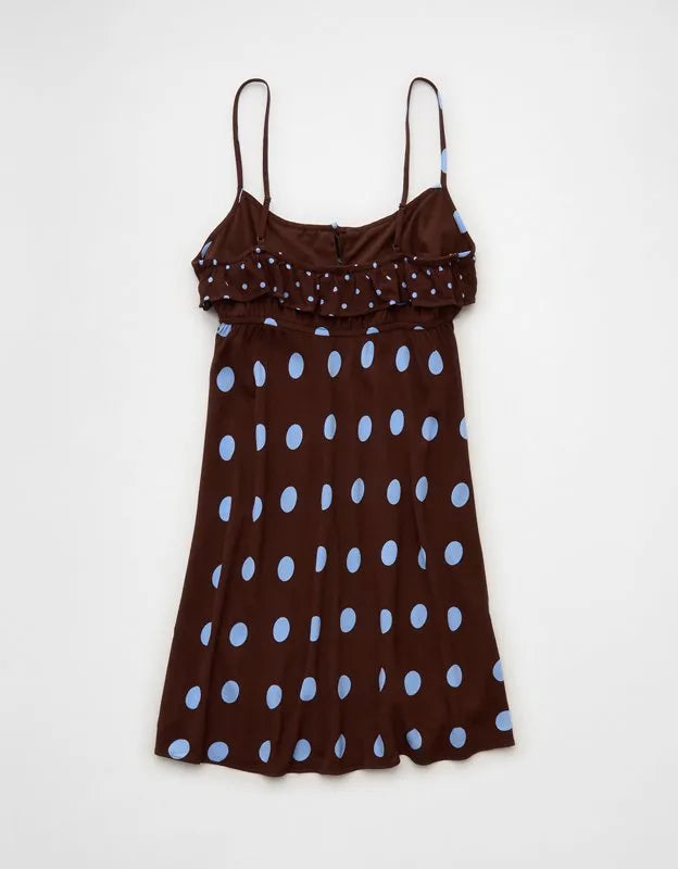AE Tie-Front Slip Mini Dress