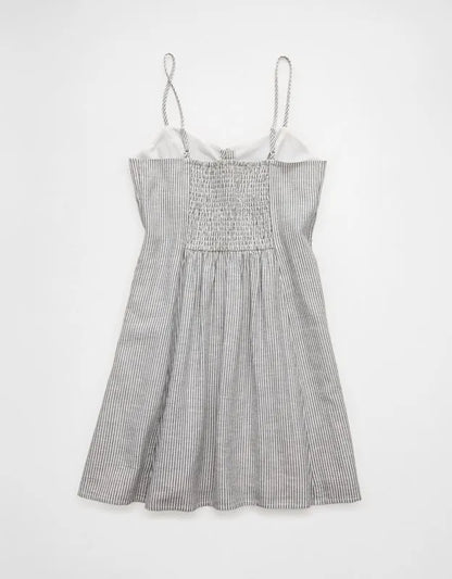 AE Sweetheart Button-Up Mini Dress