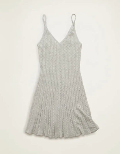 AE Cable Knit Sweater Mini Dress