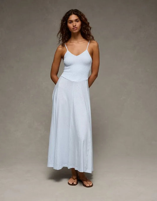 AE Sunchaser Smocked Maxi Dress
