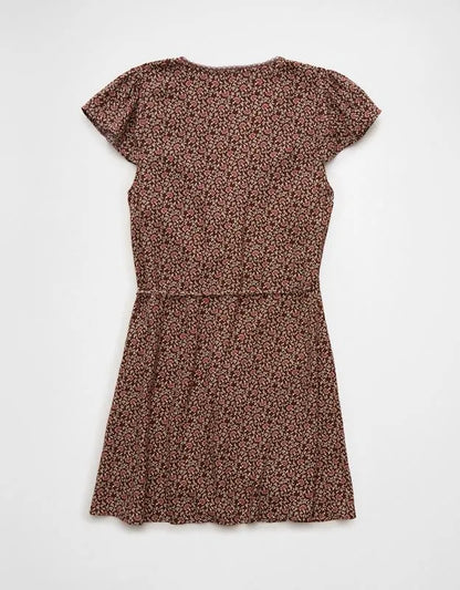 AE Lace Wrap Mini Dress
