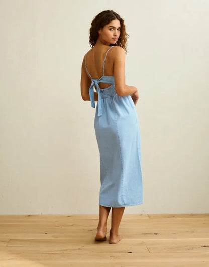 AE Sweetheart Slit Midi Dress