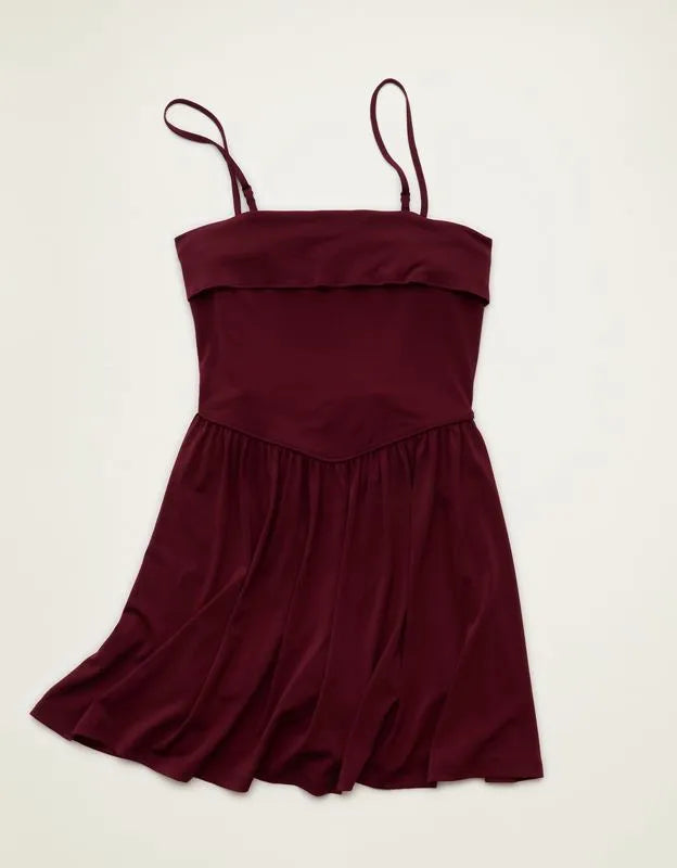 AE Knit Halter Mini Dress