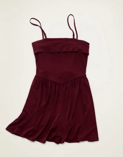 AE Knit Halter Mini Dress