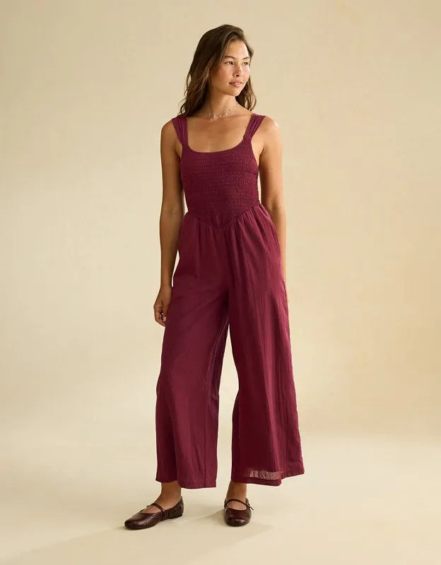 AE Smocked Bella Jumpsuit