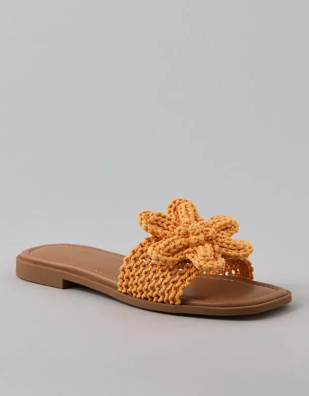 AE Crochet Flower Sandal