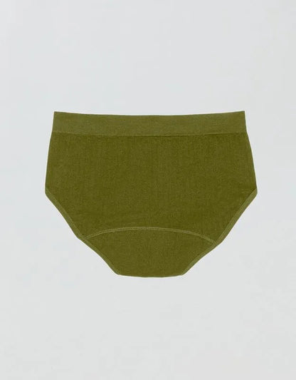 The Period Company Bikini Heavy Flow - Ribbed Sporty Stretch