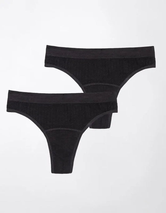 The Period Company Light Flow Thong 2-Pack