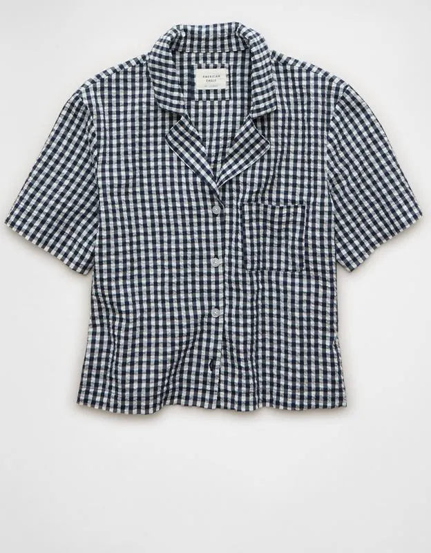 AE Seersucker PJ Top