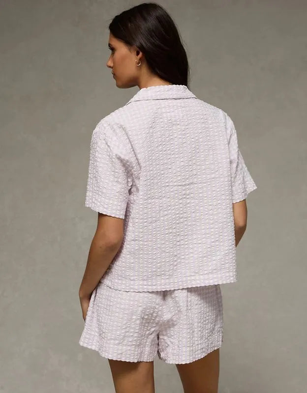 AE Seersucker PJ Top