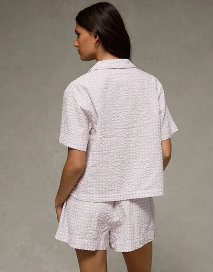 AE Seersucker PJ Top
