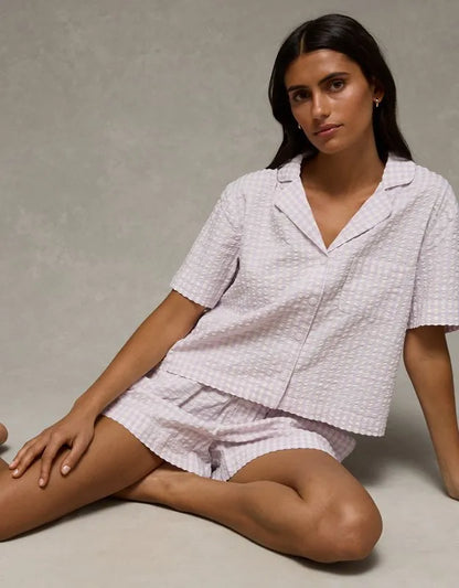AE Seersucker PJ Top