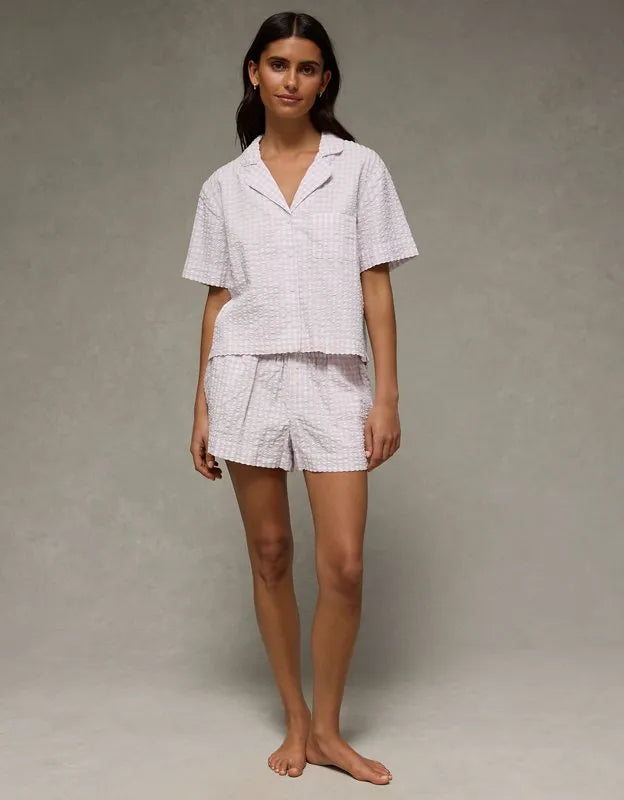 AE Seersucker PJ Top