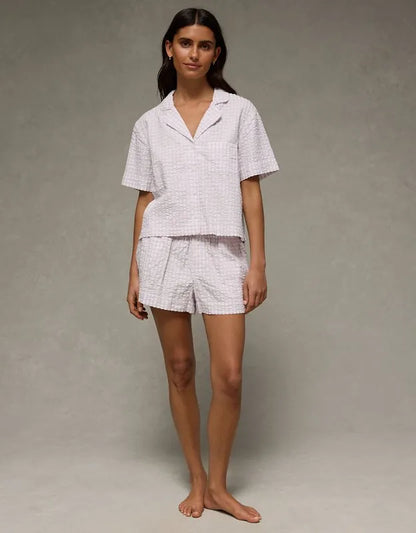 AE Seersucker PJ Top